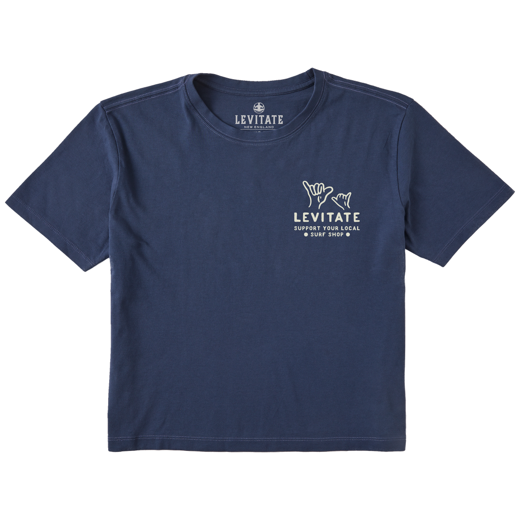 Women's Surf Shop Short Sleeve Premium Tee - Levitate