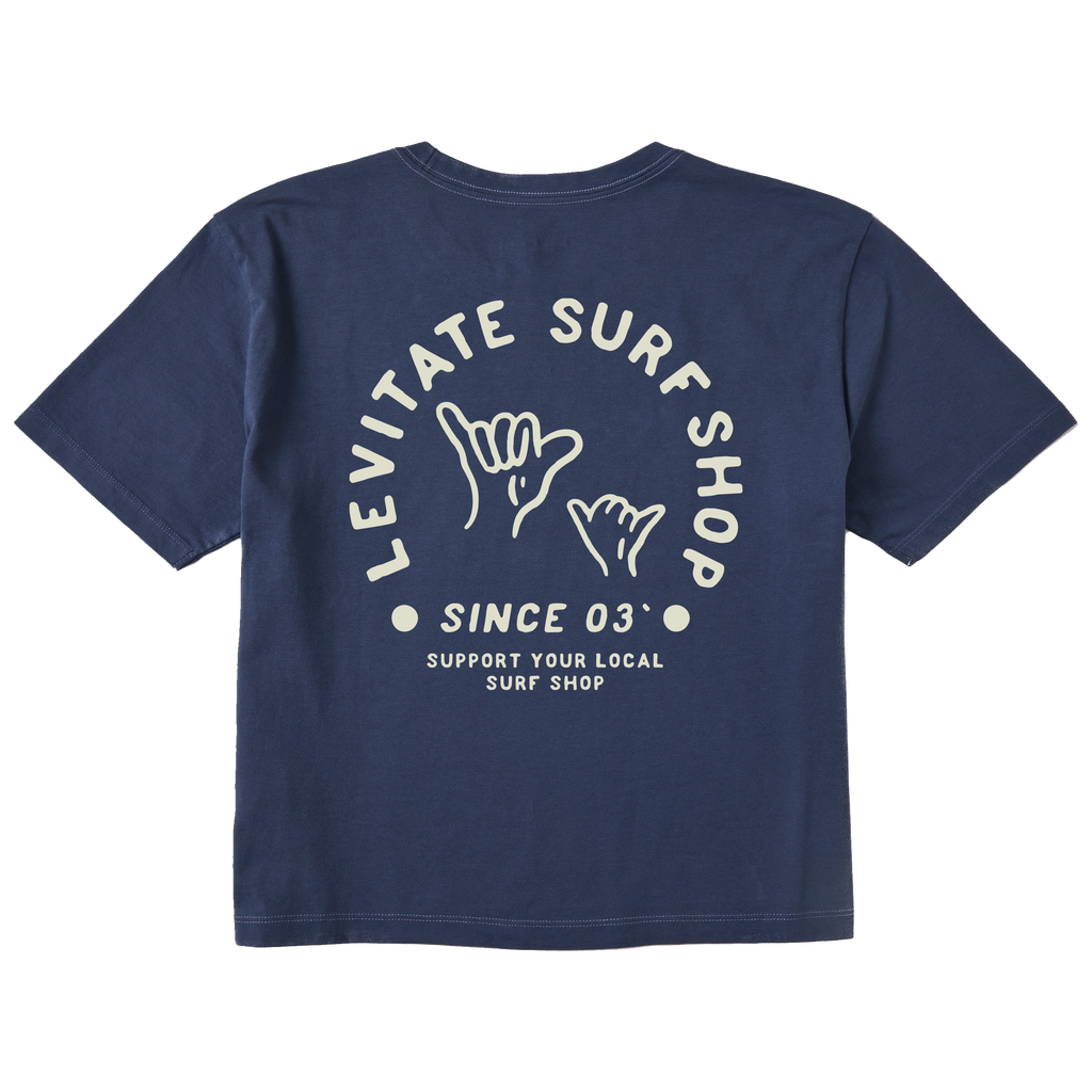 Women's Surf Shop Short Sleeve Premium Tee - Levitate