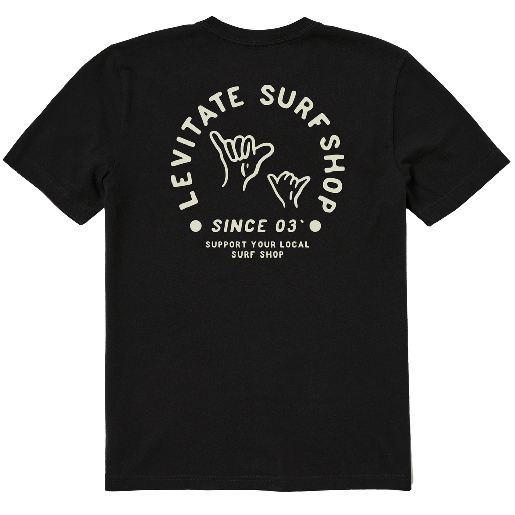 Men's Surf Shop Short Sleeve Premium Tee - Levitate