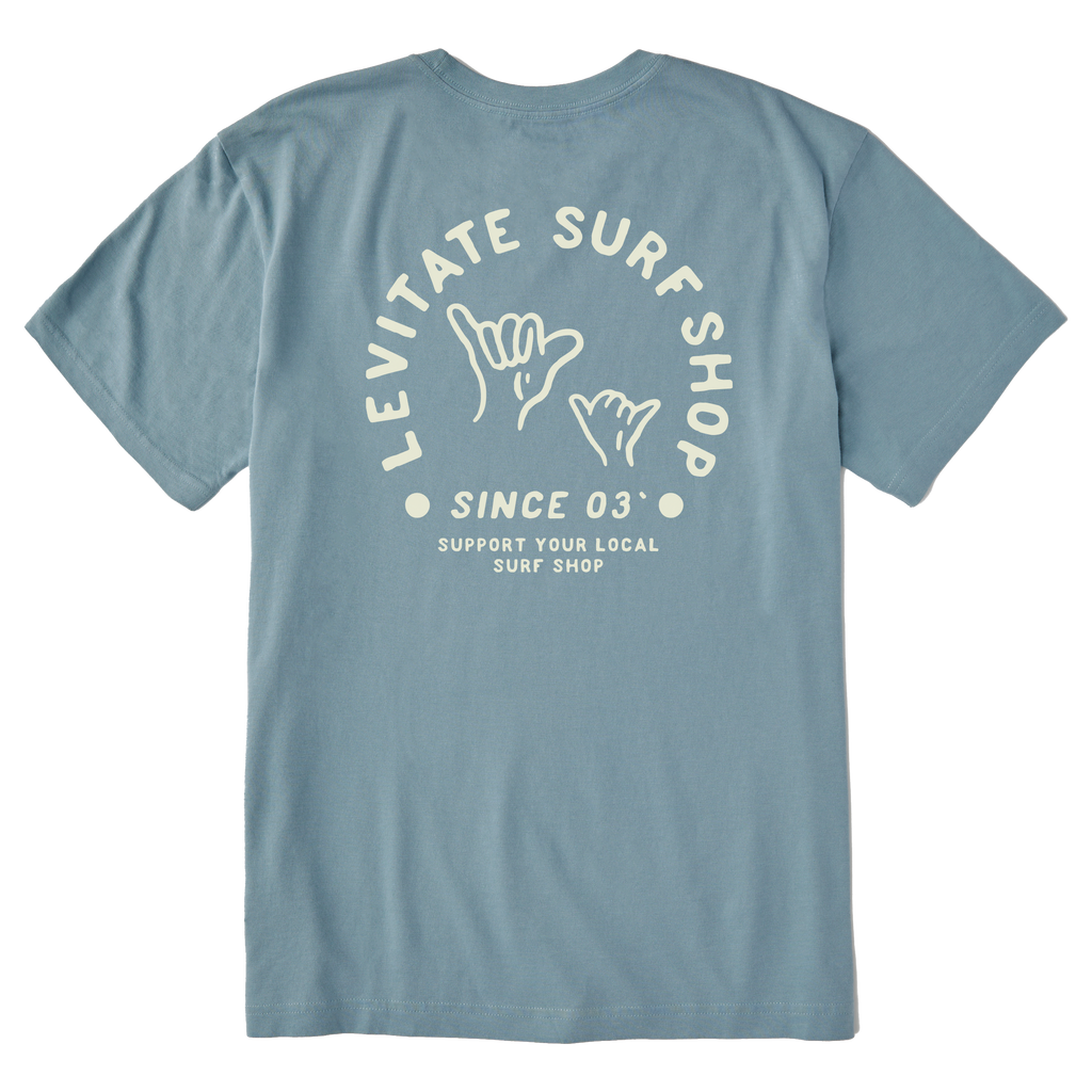 Men's Surf Shop Short Sleeve Premium Tee - Levitate