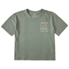 Women's Golden Fins Short Sleeve Premium Tee - Levitate