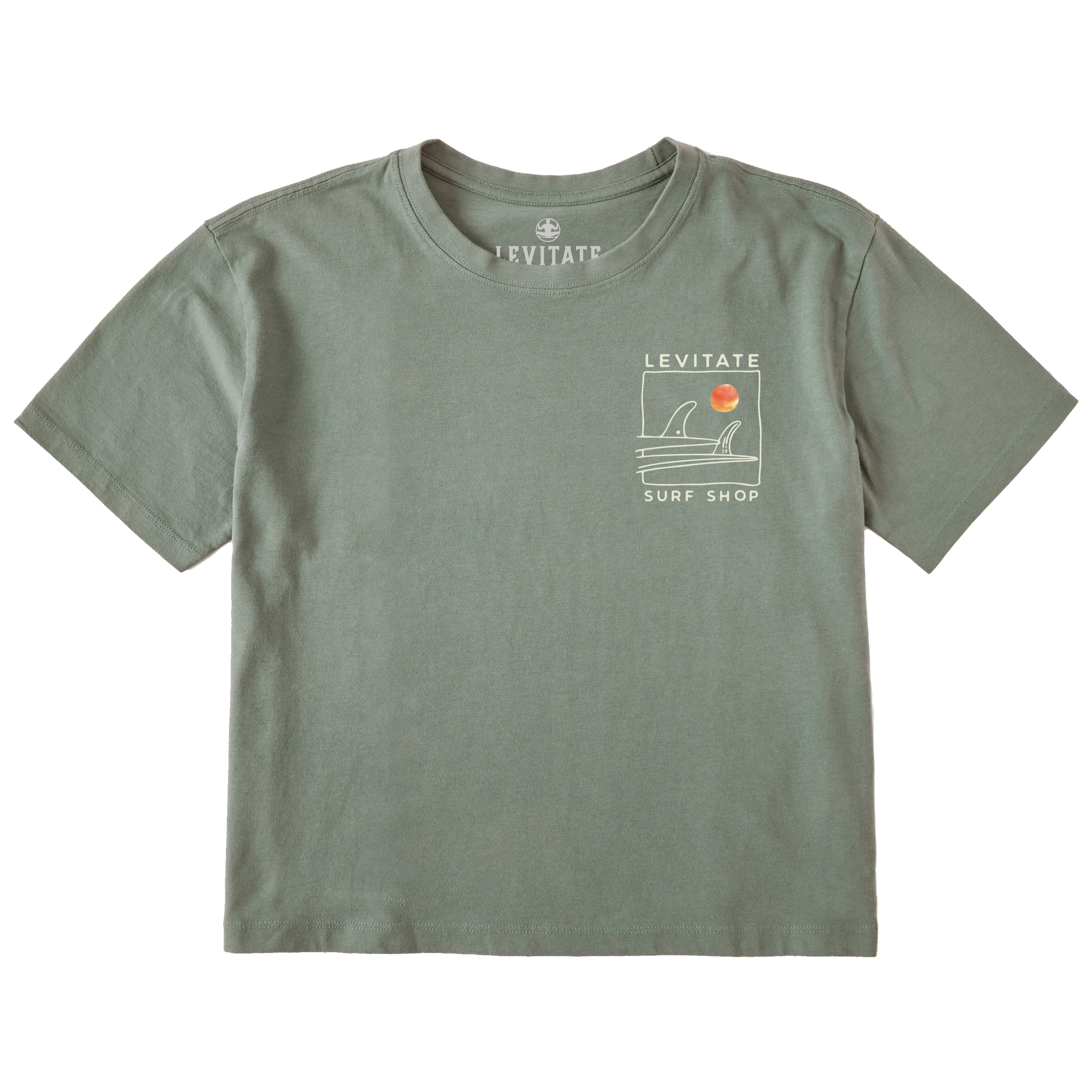 Women's Golden Fins Short Sleeve Premium Tee - Levitate