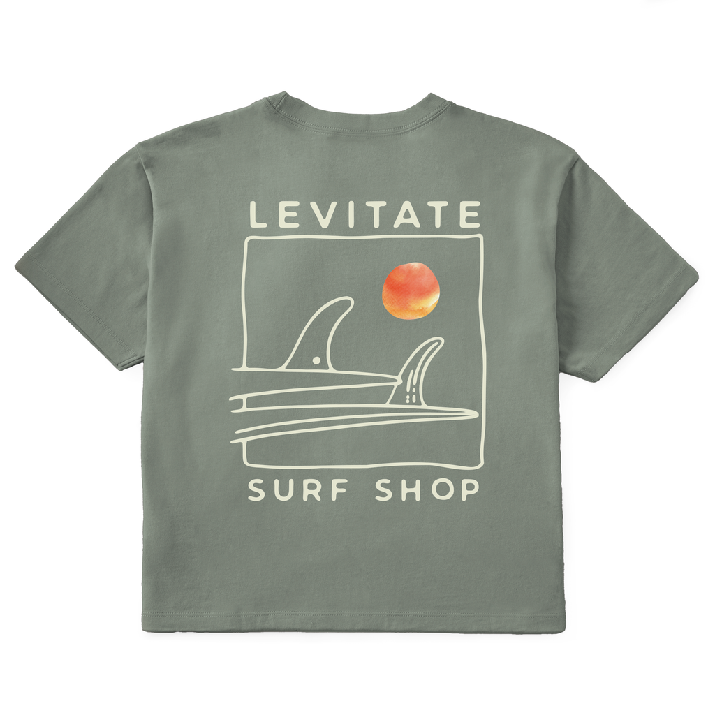 Women's Golden Fins Short Sleeve Premium Tee - Levitate