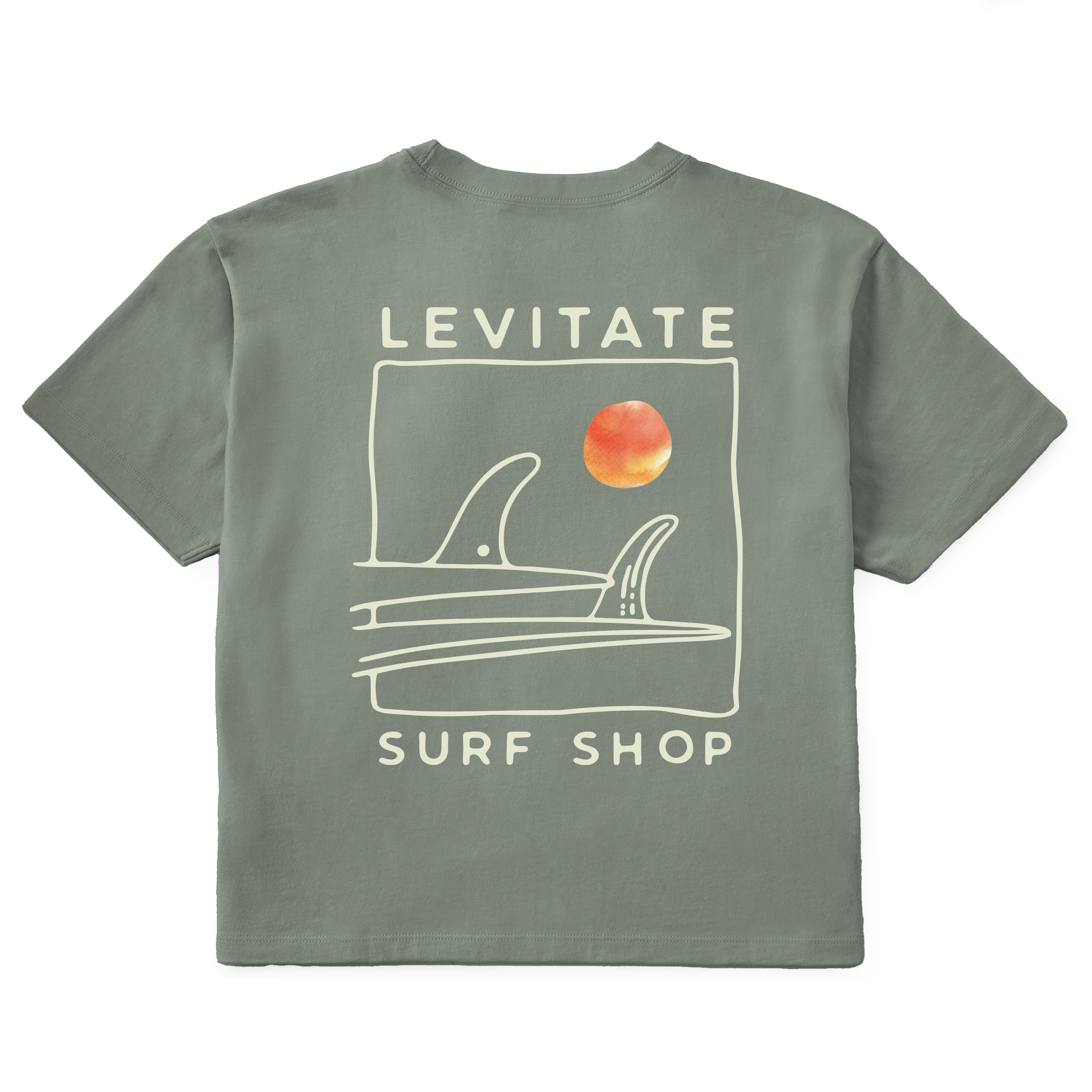 Women's Golden Fins Short Sleeve Premium Tee - Levitate