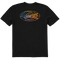 Black - Men's Curl Classic Gradient Short Sleeve Premium Tee