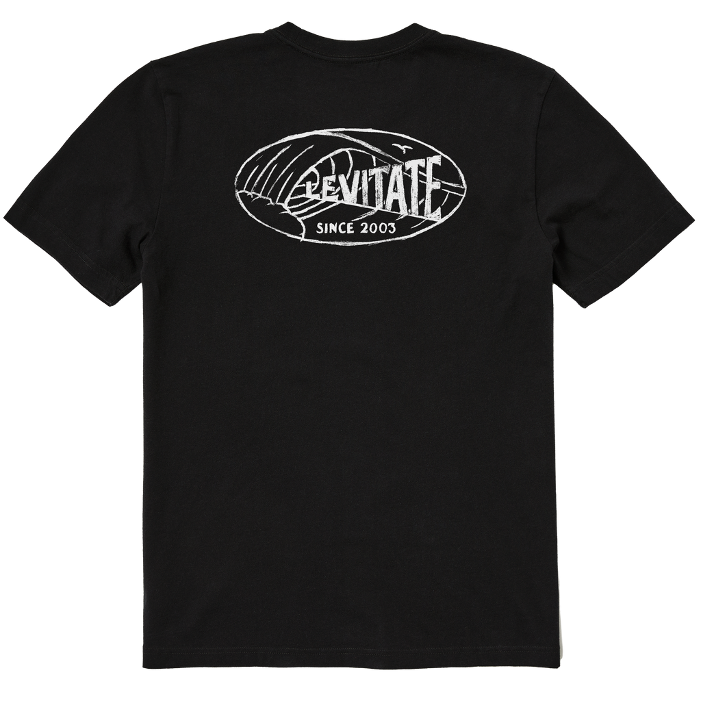 Men's Curl Classic Short Sleeve Premium Tee - Levitate