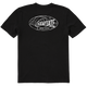 Black - Men's Curl Classic Short Sleeve Premium Tee