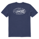 Delta Blue - Men's Curl Classic Short Sleeve Premium Tee