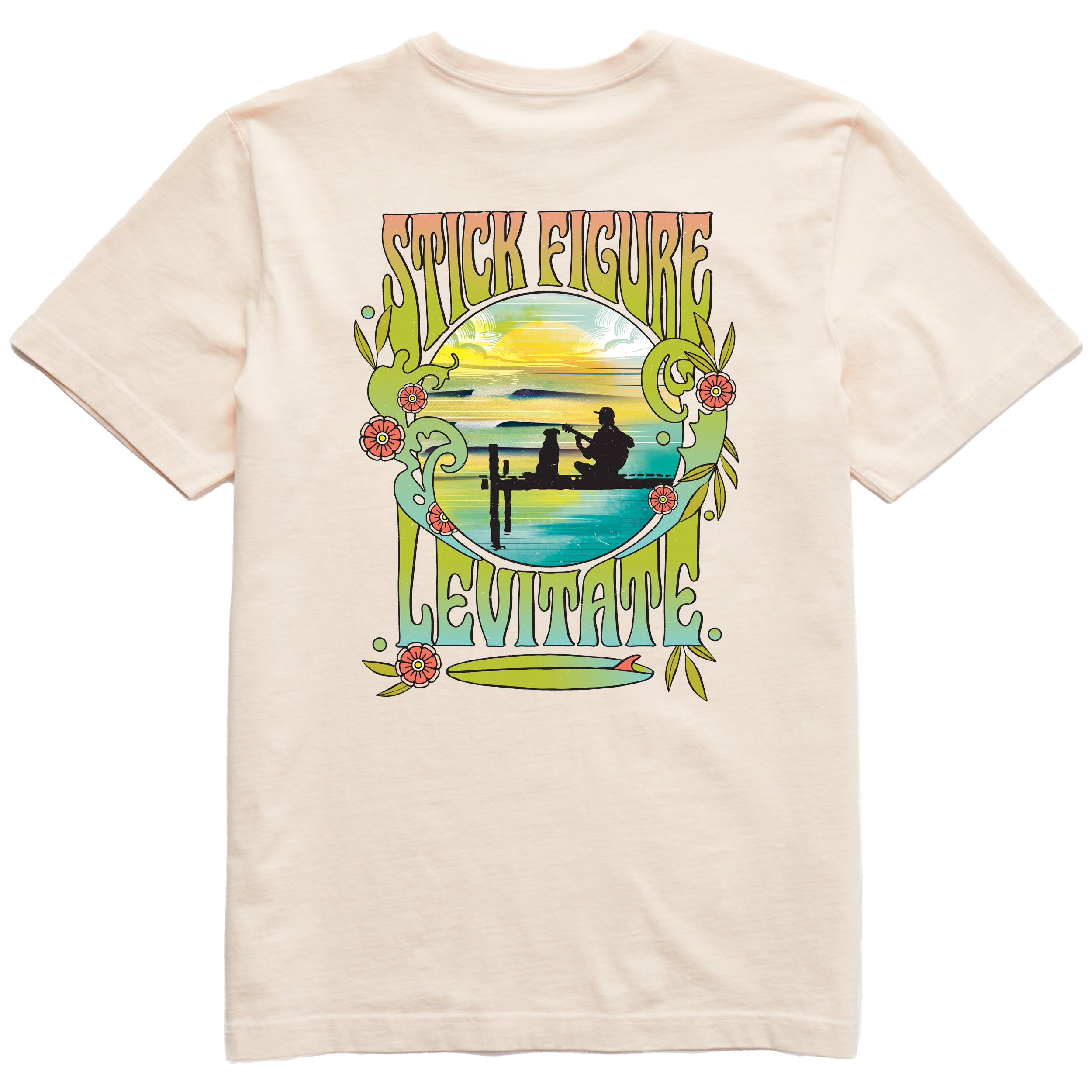 Levitate x Stick Figure Short Sleeve Tee - Levitate