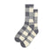 Buffalo Check - Vintage Black - Fireside Sock