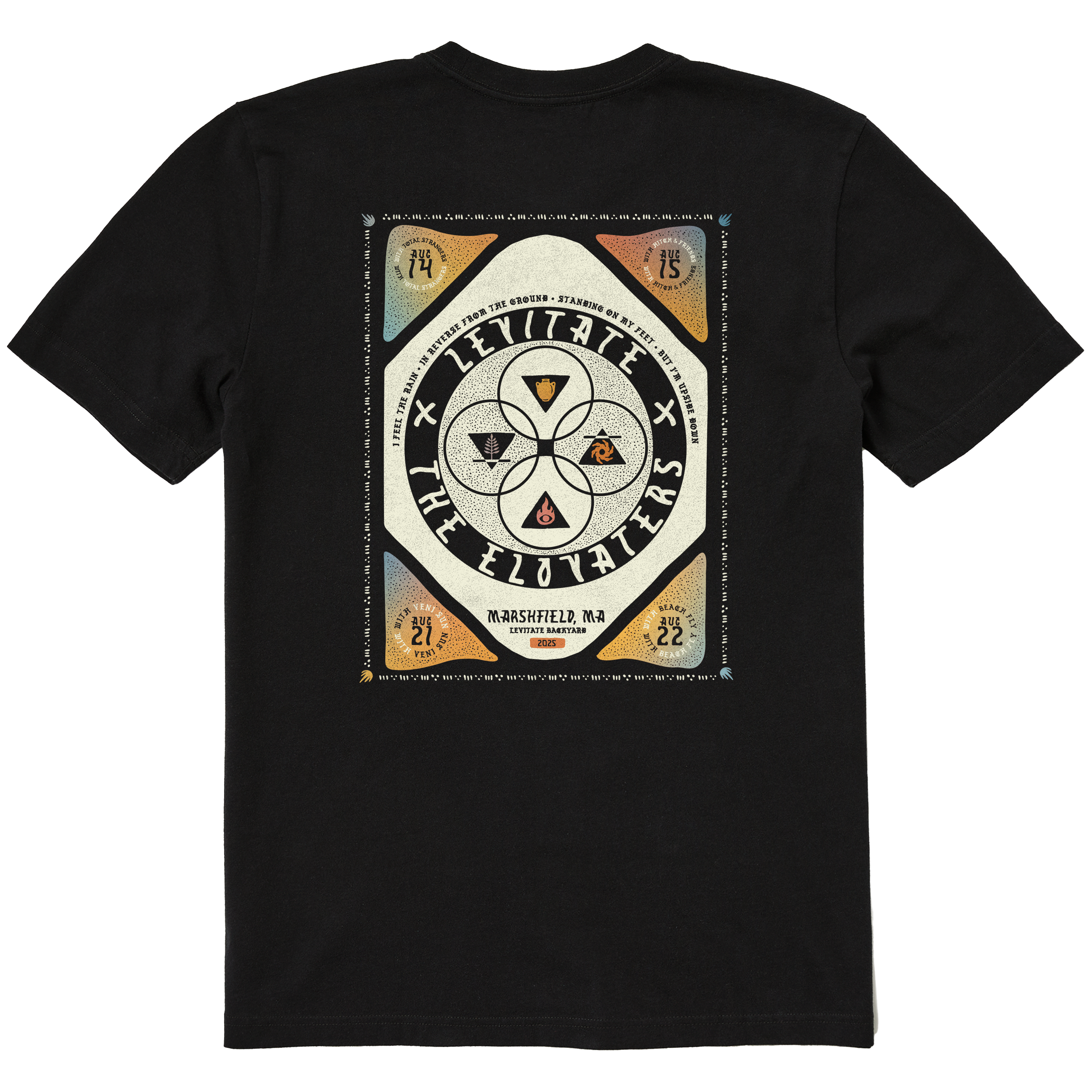 Men's Levitate x Elovaters Backyard Short Sleeve Premium Tee - Levitate
