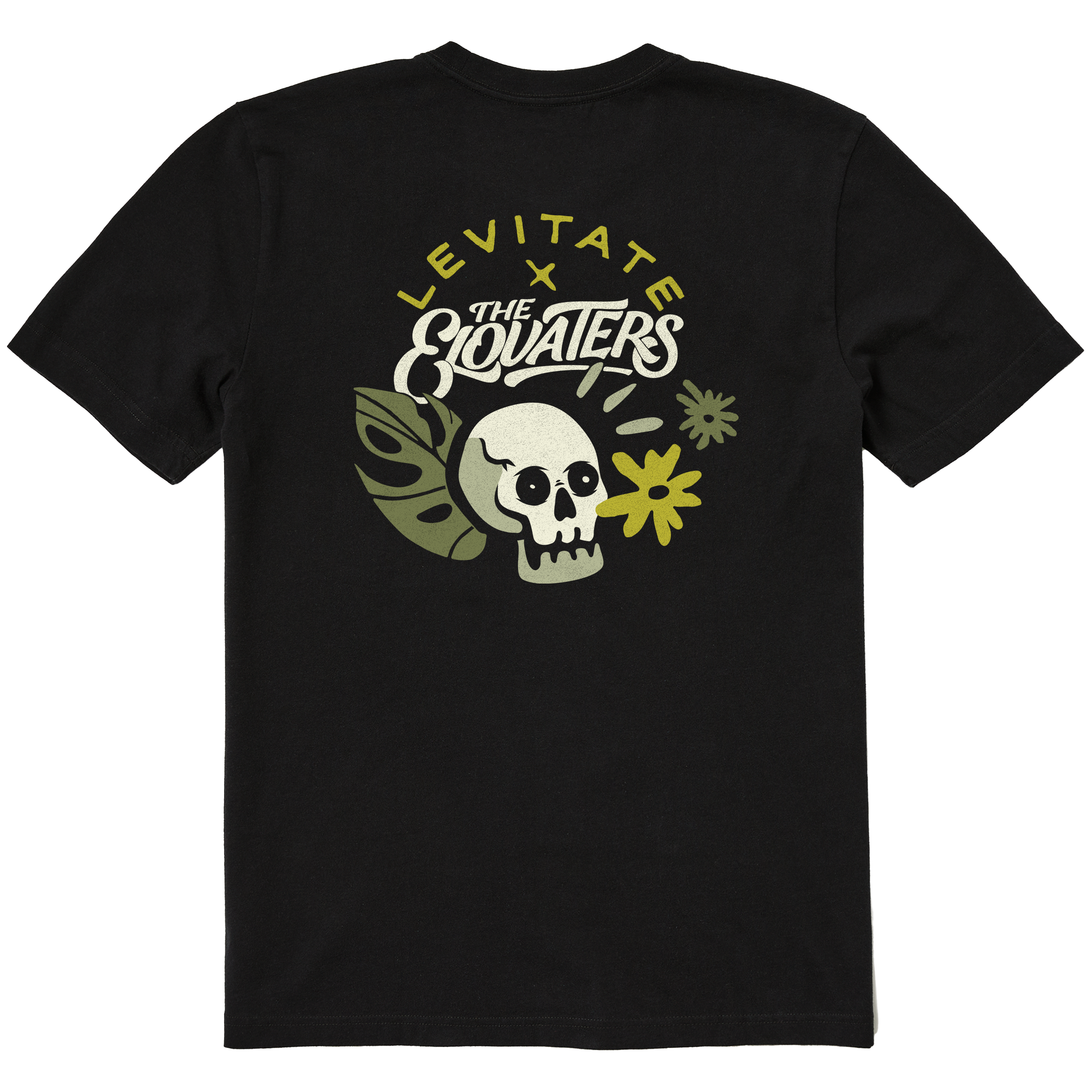 Men's Levitate x Elovaters Skull Short Sleeve Premium Tee - Levitate