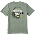 Men's Levitate x Elovaters Skull Short Sleeve Premium Tee - Levitate