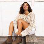 Women's Open Knit Sweater