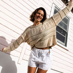 Women's Open Knit Sweater