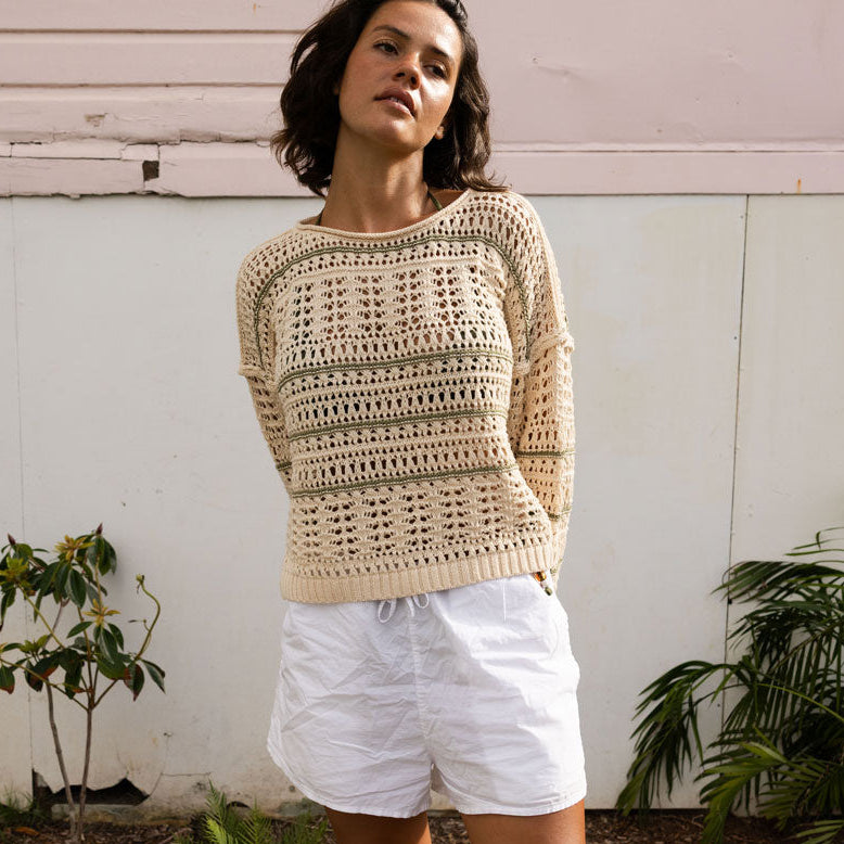 Women's Open Knit Sweater