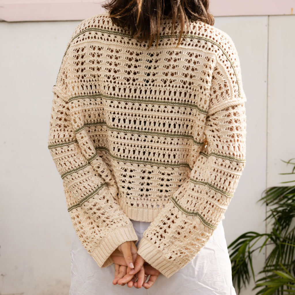Women's Open Knit Sweater