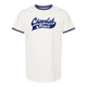 Vintage White/Inked - Chowdah Heads Ringer Tee