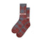 Buffalo Check - Fired Brick - Fireside Sock