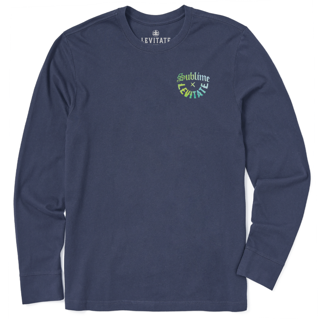 Men's Sublime X Levitate Long Sleeve Premium Tee - Levitate