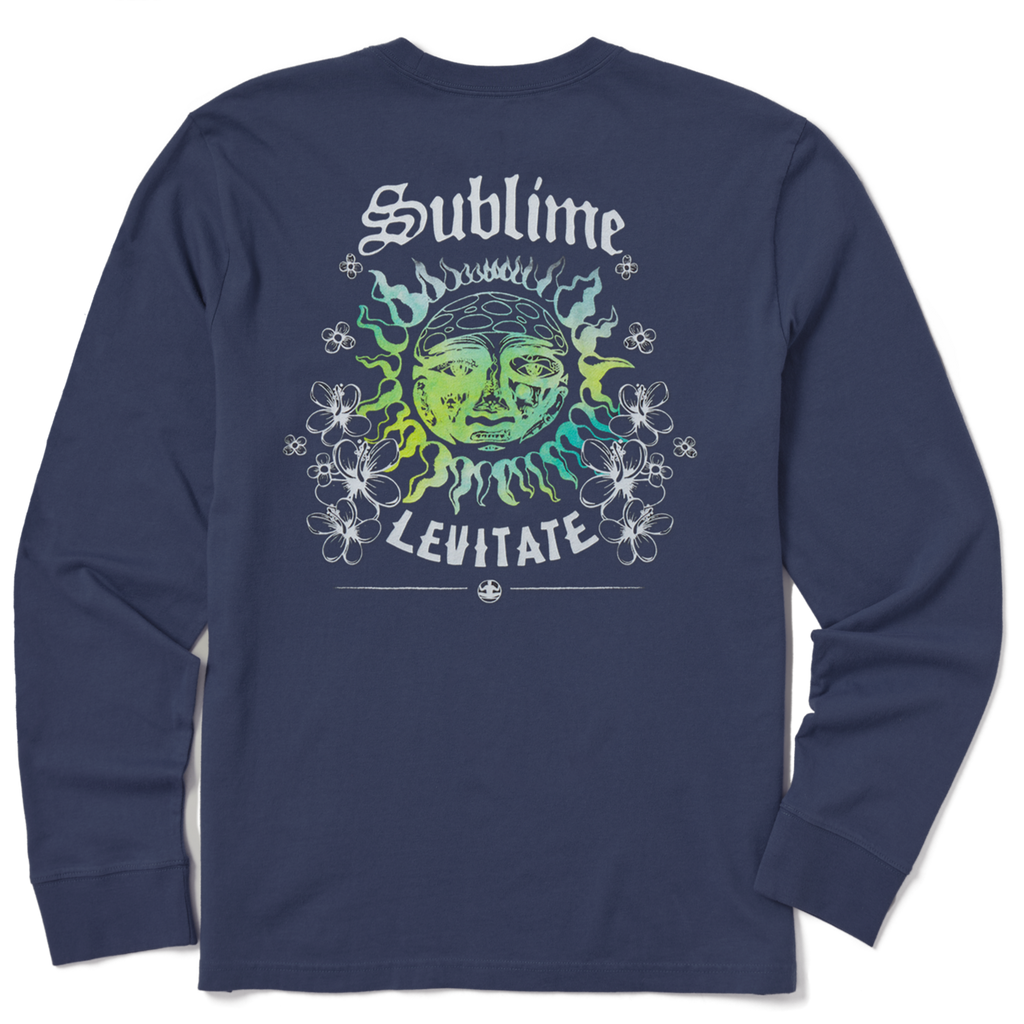 Men's Sublime X Levitate Long Sleeve Premium Tee - Levitate