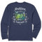 Delta Blue - Men's Sublime X Levitate Long Sleeve Premium Tee