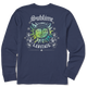 Delta Blue - Men's Sublime X Levitate Long Sleeve Premium Tee
