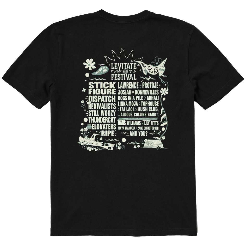 Men's 2025 LMF Poster Short Sleeve Premium Tee - Levitate