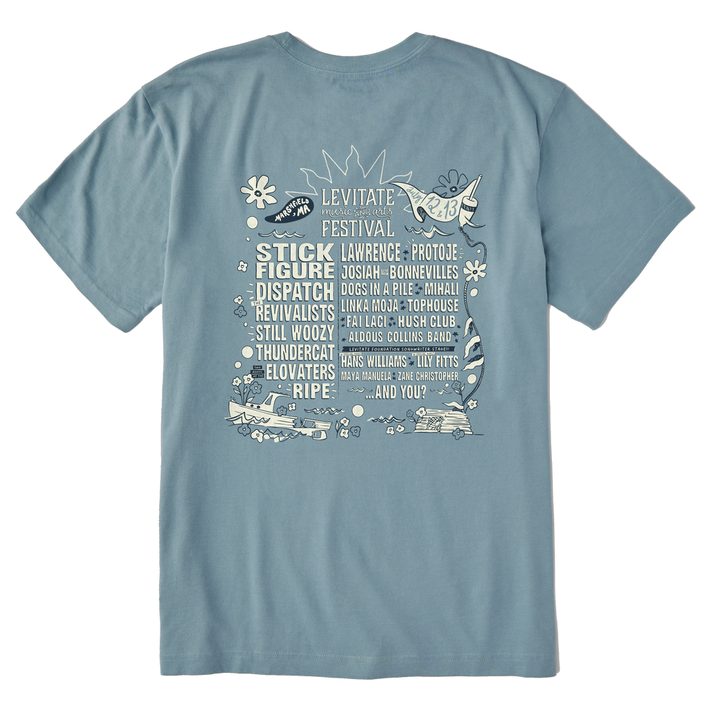 Men's 2025 LMF Poster Short Sleeve Premium Tee - Levitate
