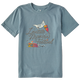 Walden Blue - Youth 2025 LMF Trap Short Sleeve Premium Tee