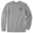 Men's Levitate Backyard Front House Long Sleeve Premium Tee - Levitate