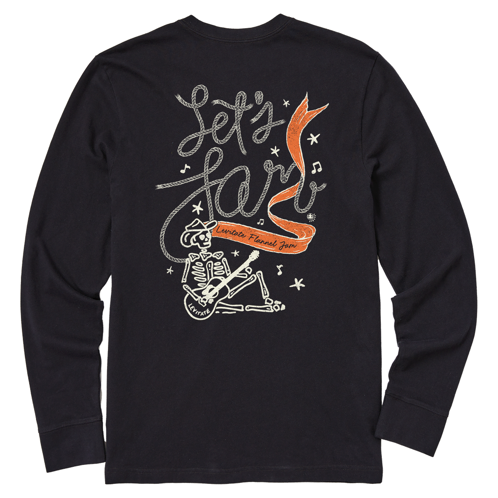 Men's Flannel Jam Long Sleeve Premium Tee