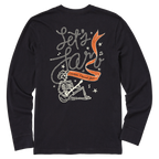 Men's Flannel Jam Long Sleeve Premium Tee