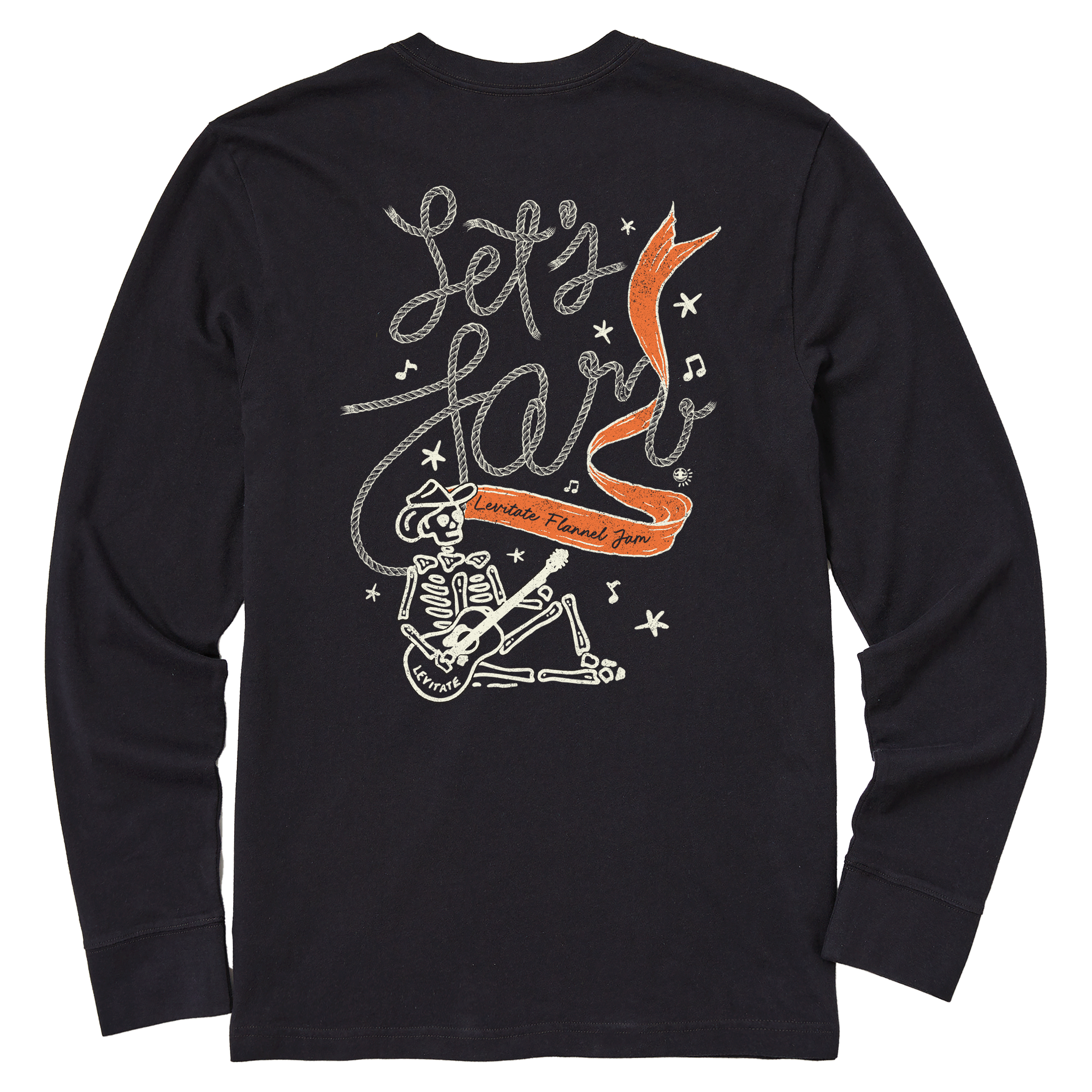 Men's Flannel Jam Long Sleeve Premium Tee