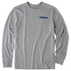 Medium Heather Gray - Men's TOH Window Long Sleeve Tee