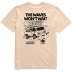 Men's Waves Won't Wait Short Sleeve Premium Tee