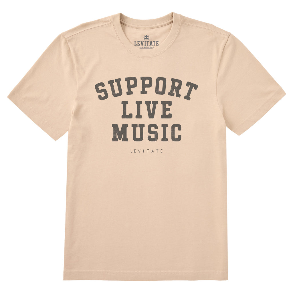 Men's Support Live Music Short Sleeve Premium Tee