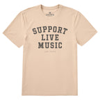 Men's Support Live Music Short Sleeve Premium Tee