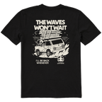 Men's Waves Won't Wait Short Sleeve Premium Tee