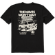Black - Men's Waves Won't Wait Short Sleeve Premium Tee