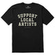 Black - Men's Support Local Artist Short Sleeve Premium Tee