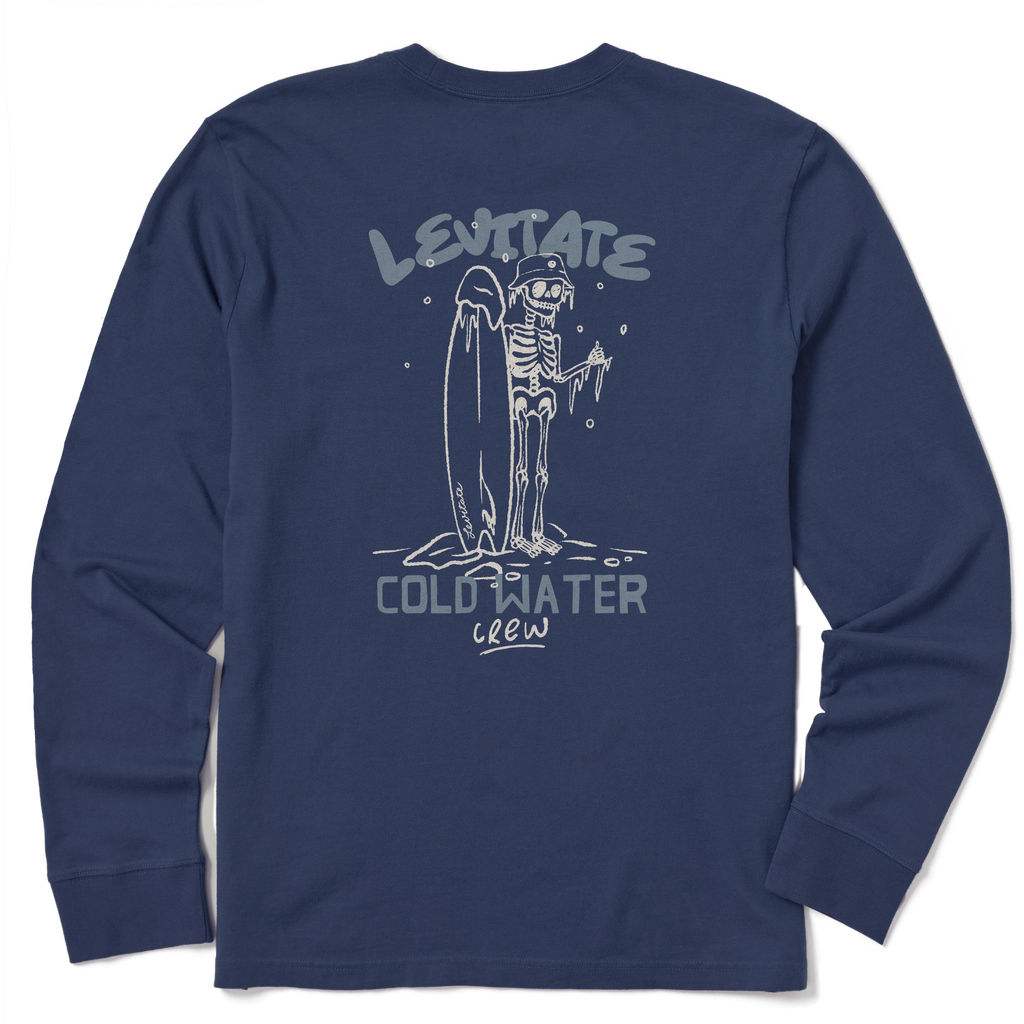 Men's Cold Water Crew Long Sleeve Premium Tee