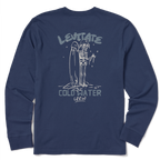 Men's Cold Water Crew Long Sleeve Premium Tee