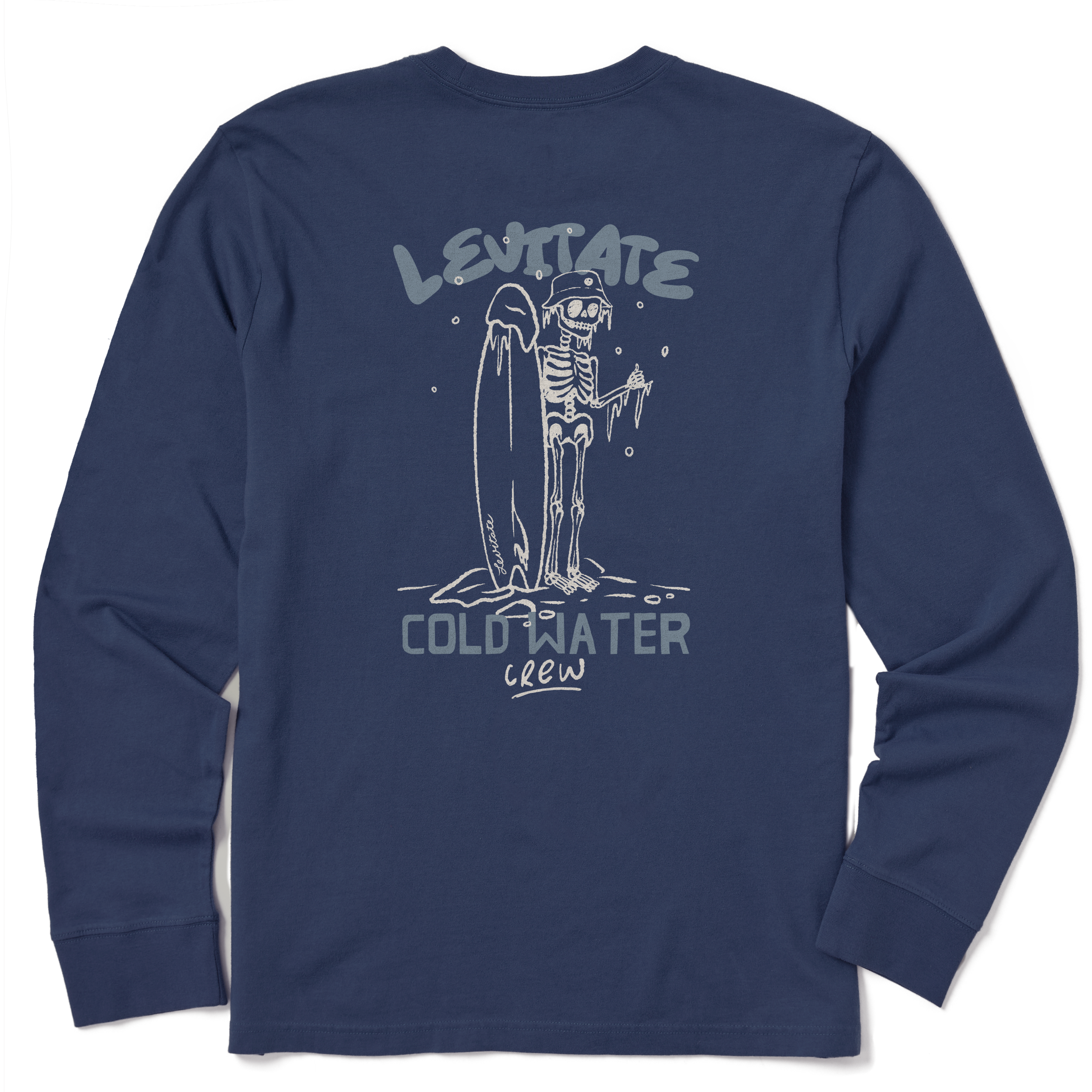 Men's Cold Water Crew Long Sleeve Premium Tee