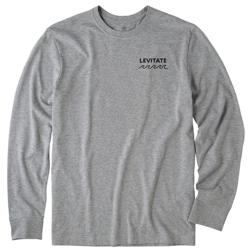 Men's Waves Won't Wait Long Sleeve Premium Tee
