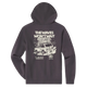 Vintage Black - Men's Waves Won't Wait Hoodie