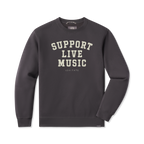 Men's Support Live Music Crewneck