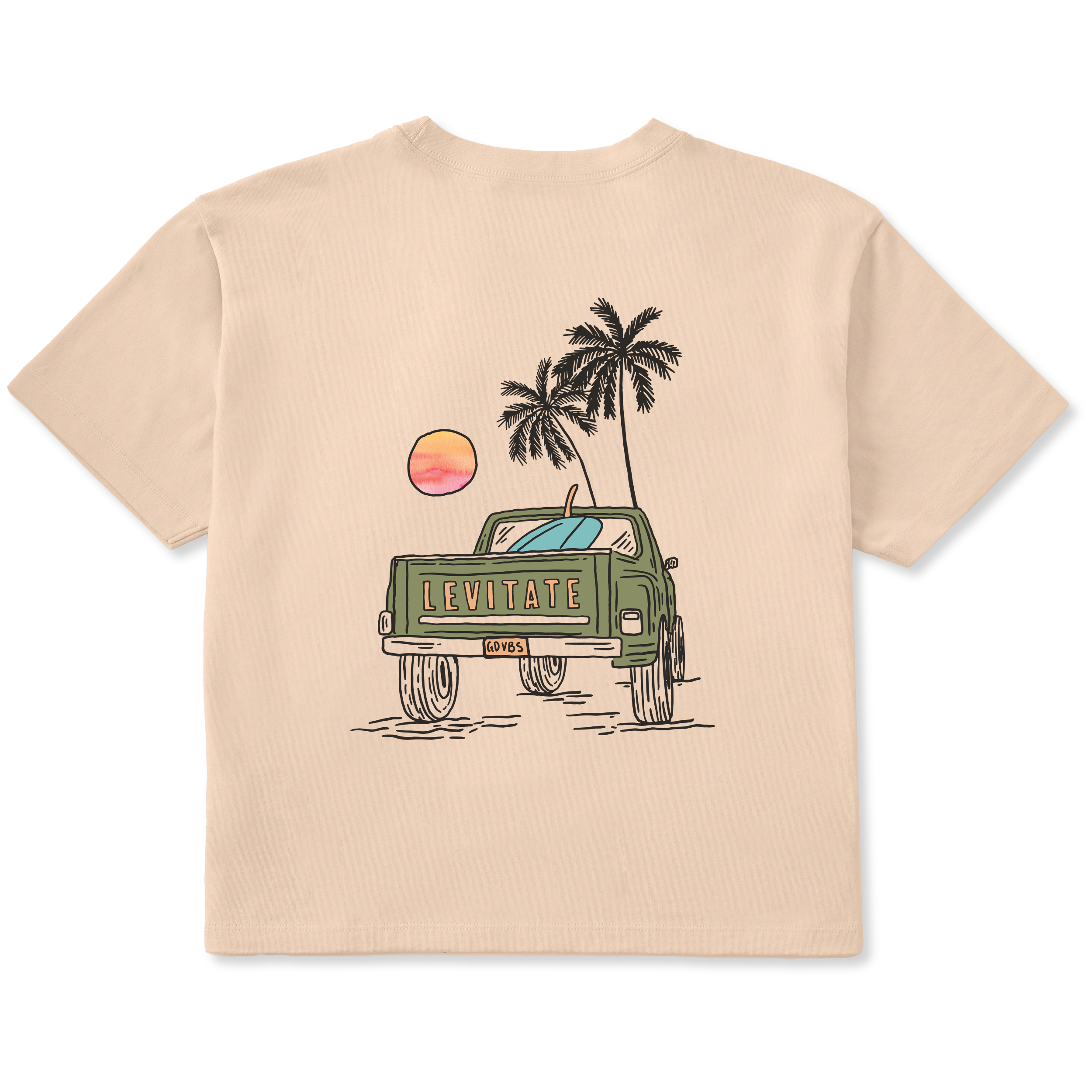 Women's Sunset Pick Up Short Sleeve Premium Rocker