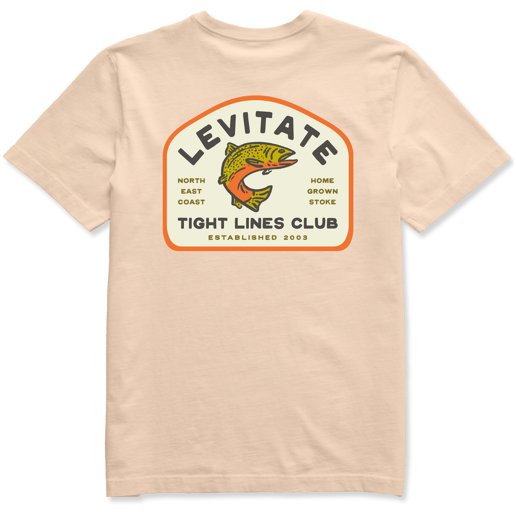 Men's Tight Lines Club Short Sleeve Premium Tee