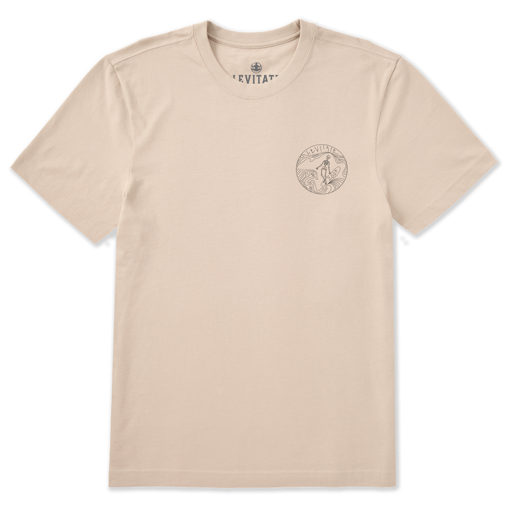 Men's Skeleton Surfer Short Sleeve Premium Tee